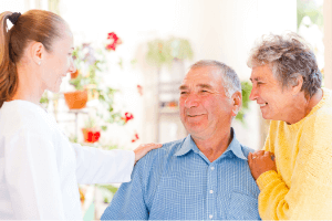 individual receiving in-home care