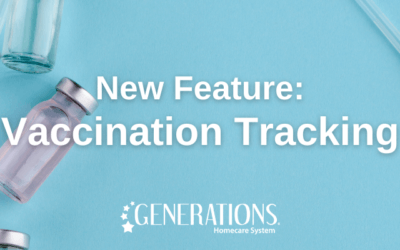 New Feature: COVID-19 Vaccination Tracking