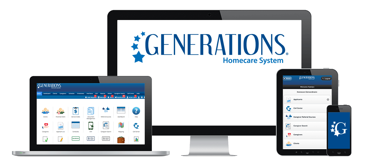 Generations Homecare Software With Electronic Visit Verification