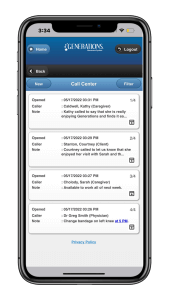 Office Staff Mobile App Call Center